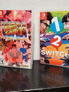 Nintendo Switch game 1-2-Switch. Ultra Street Fighter II: The Final Challengers 